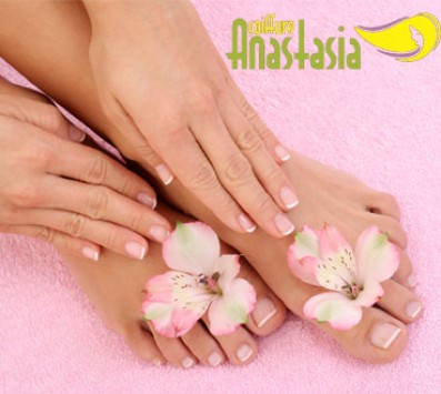 Ημιμόνιμο Manicure +Pedicure Περιστέρι - 15€ από 40€ (Έκπτωση 63%) για ένα Manicure με Ημιμόνιμη Βαφή επιλογής από απλό ή γαλλικό διάρκειας έως και 3 εβδομάδες και ένα Pedicure με Ημιμόνιμη Βαφή επιλογής από απλό ή γαλλικό σε ειδική πολυθρόνα spa και ΔΩΡΟ το Nail Art στο &#171;Anastasia Coiffure&#187; στο Περιστέρι!!!